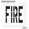 Rae Pavement Stencil, Message, Fire, 36 in Character Height, Highway Gothic Font, Polyethylene, Clear STL-116-73601 - alternate 2
