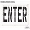 Rae Pavement Stencil, Message, Enter, 36 in Character Height, Highway Gothic Font, Polyethylene, Clear STL-116-73604 - alternate 2