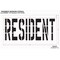 Rae Pavement Stencil, Message, Resident, 36 in Character Height, Highway Gothic Font, Polyethylene STL-116-73630 - alternate 2