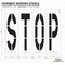Rae Pavement Stencil, Message, Stop, 48 in Character Height, Highway Gothic Font, Polyethylene, Clear STL-116-74803 - alternate 2