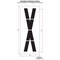 Rae Airport Pavement Stencil, Letter, 108 in Character Height, Highway Gothic Font, Polyethylene, Clear STL-108-F108X - alternate 2