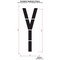 Rae Airport Pavement Stencil, Letter, 108 in Character Height, Highway Gothic Font, Polyethylene, Clear STL-108-F108Y - alternate 2