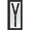 Rae Airport Pavement Stencil, Letter, 108 in Character Height, Highway Gothic Font, Polyethylene, Clear STL-108-F108Y - alternate 1