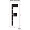 Rae Airport Pavement Stencil, Letter, 108 in Character Height, Highway Gothic Font, Polyethylene, Clear STL-108-F108F - alternate 2