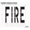 Rae Pavement Stencil, Message, Fire, 96 in Character Height, Highway Gothic Font, Polyethylene, Clear STL-116-79601 - alternate 2