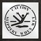 Rae Stencil, Symbol, Caution Slippery When Wet, 42 in Character Height, Polyethylene, Clear, 1 Pieces STL-116-14803 - alternate 1