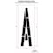 Rae Airport Pavement Stencil, Letter, 108 in Character Height, Highway Gothic Font, Polyethylene, Clear STL-108-F108A - alternate 2