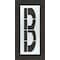 Rae Airport Pavement Stencil, Letter, 108 in Character Height, Highway Gothic Font, Polyethylene, Clear STL-108-F108B - alternate 1