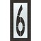 Rae Airport Pavement Stencil, Number, 144 in Character Height, Highway Gothic Font, Clear, 1 Pieces STL-108-F1446 - alternate 1