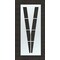 Rae Airport Pavement Stencil, Letter, 144 in Character Height, Highway Gothic Font, Clear, 1 Pieces STL-108-F144V - alternate 1