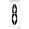 Rae Airport Pavement Stencil, Number, 108 in Character Height, Highway Gothic Font, Clear, 1 Pieces STL-108-F1088 - alternate 2