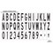 Rae Airport Pavement Stencil, Combination Set, Arrow, 120 in Character Height, Highway Gothic Font STL-108-F120KIT - alternate 2