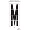 Rae Airport Pavement Stencil, Letter, 120 in Character Height, Highway Gothic Font, Clear, 1 Pieces STL-108-F120M - alternate 2