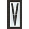 Rae Airport Pavement Stencil, Letter, 120 in Character Height, Highway Gothic Font, Clear, 1 Pieces STL-108-F120V - alternate 1