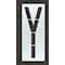 Rae Airport Pavement Stencil, Letter, Y, 120 in Character Height, Highway Gothic Font, Clear, 1 Pieces STL-108-F120Y - alternate 1