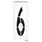Rae Airport Pavement Stencil, Number, 120 in Character Height, Highway Gothic Font, Clear, 1 Pieces STL-108-F1206 - alternate 2