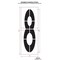 Rae Airport Pavement Stencil, Number, 120 in Character Height, Highway Gothic Font, Clear, 1 Pieces STL-108-F1208 - alternate 2
