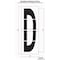 Rae Airport Pavement Stencil, Letter, 144 in Character Height, Highway Gothic Font, Clear, 1 Pieces STL-108-F144D - alternate 2