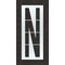 Rae Airport Pavement Stencil, Letter, 144 in Character Height, Highway Gothic Font, Clear, 1 Pieces STL-108-F144N - alternate 1