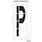 Rae Airport Pavement Stencil, Letter, 144 in Character Height, Highway Gothic Font, Clear, 1 Pieces STL-108-F144P - alternate 2