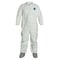 Dupont Coverall. Collar. Elastic Wrists. White. MD TY121SWHMD0025NS - alternate 2