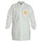Dupont Disposable Lab Frock, S, Tyvek(R) 400, Snaps, Elastic Cuff, Serged Seam, 30 PK TY216SWHSM003000 - alternate 2