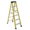 Werner 6 ft Fiberglass Stepladder, 300 lb Capacity 6106 - alternate 1