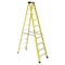 Werner 10 ft Fiberglass Stepladder, 300 lb Capacity 6110 - alternate 1