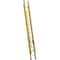 Louisville 24 ft Fiberglass Extension Ladder, 375 lb Load Capacity FE4224HD - alternate 1