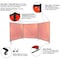Steiner Welding Screen, Transparent Vinyl, 6 ft. W., 4 ft. H., 36 oz/sq yd, 150 Degrees F Withstand Temp. 548HD-4X6 - alternate 5