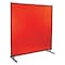 Steiner Welding Screen, Transparent Vinyl, 6 ft. W., 4 ft. H., 36 oz/sq yd, 150 Degrees F Withstand Temp. 548HD-4X6 - alternate 1