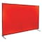 Steiner Welding Screen, Transparent Vinyl, 8 ft W., 6 ft. H., 13 oz/sq yd, 150 Degrees F Withstand Temp. 538-6X10 - alternate 1