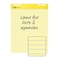 Post-It Easel Pad, 1 in. Ruled, Yellow, 25in x 30in 561 - alternate 2
