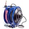 Coxreels Dual Reel Spring Return Hose Reel, 3/8 in Hose Diameter, 50 ft Length, 300 psi Max. Pressure, Brass C-L350-5016-E - alternate 2
