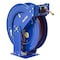 Coxreels Spring Return Hose Reel, 3/8 in Hose Diameter, 75 ft Length, 5,000 psi Max. Pressure, Brass, Blue EZ-THP-375 - alternate 2