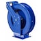 Coxreels Spring Return Hose Reel, 3/8 in Hose Diameter, 100 ft Length, 300 psi Max. Pressure, Brass, Blue TSHL-N-3100 - alternate 4