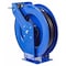Coxreels Spring Return Hose Reel, 1/2 in Hose Diameter, 50 ft Length, 2,500 psi Max. Pressure, Brass, Blue TMP-N-450 - alternate 2