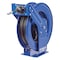 Coxreels Spring Return Hose Reel, 1/2 in Hose Diameter, 50 ft Length, 2,500 psi Max. Pressure, Brass, Blue TMP-N-450 - alternate 1