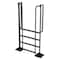 Tri-Arc 82 in Overall H, Ladder, Aluminum, 4 Steps, Aluminum Mill Finish, 500 lb Load Capacity URTL904 - alternate 1
