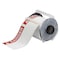 Brady Label, White/Red, Labels/Roll: 100 133140 - alternate 1
