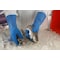 Ansell AlphaTec(R) 62-401 Chemical Resistant Gloves, Natural Rubber Latex, 13 in L, 86.6 mil, Blue, 10 62-401 - alternate 3