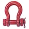 Crosby Anchor Shackle, Load Limit 6,500 lb, Carbon Steel, Pin Material Carbon Steel, 5/8 in 1019506 - alternate 1