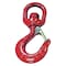 Crosby Swivel Hook, Carbon Steel, 2000 lb., Red 1048612 - alternate 1