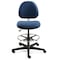 Bevco Task Chairs, 24 in to 34 in Height, Navy Blue V850SHC - alternate 2