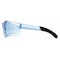 Pyramex Ztek(R), Safety Glasses, Anti-Scratch, Blue Lens, Blue Frame, Frameless S2560S - alternate 4