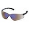 Pyramex Ztek(R), Safety Glasses, Anti-Scratch, Blue Mirror Lens, Black Frame, Frameless S2575S - alternate 1