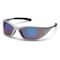 Pyramex ZONE II(R), Safety Glasses, Anti-Scratch, Blue Mirror Lens, Gray Frame, Full-Frame SS3375E - alternate 1