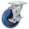 Zoro Select Swivel Plate Caster, Rubber, 6 in., 600 lb. P21S-EP060K-14-WB-001 - alternate 1