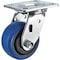 Zoro Select Swivel Plate Caster, Rubber, 4 in., 400 lb. P21S-EP040K-14-001 - alternate 1