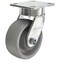 Zoro Select Swivel Plate Caster, Nylon, 8 in., 2000 lb. P25S-N080K-16-H10-001 - alternate 1